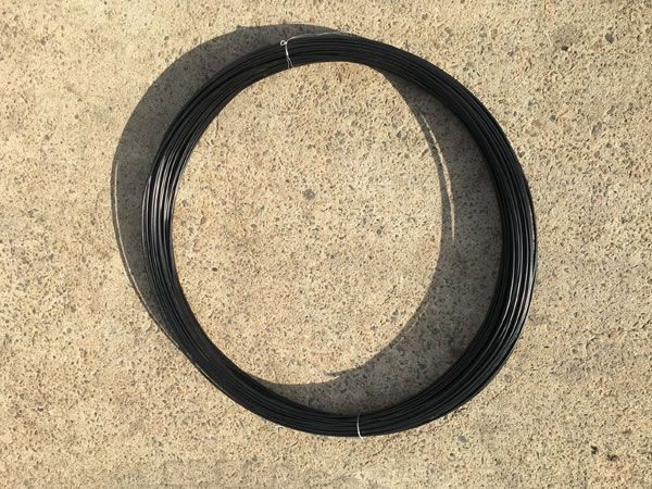 Black PVC Coated Wire