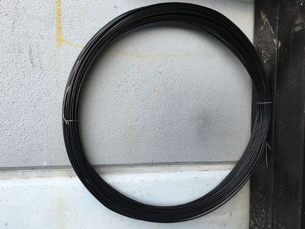 Black PVC Coated Wire